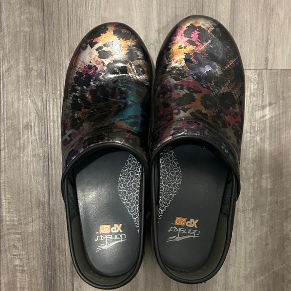 Dansko Animal Patterned Clogs - Picture 1 of 6